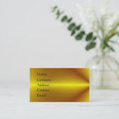 Gold Plated Business Card (Standing Front)