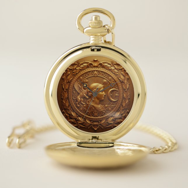 Gold Pocket Watch (Inside)