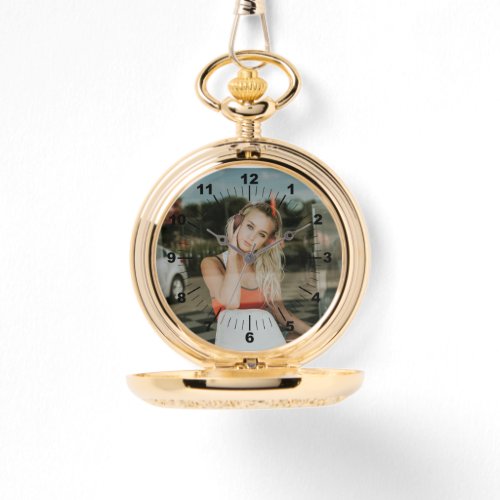 Gold Pocket Watch _ Personalized