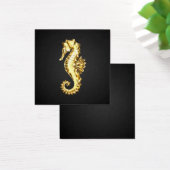 Gold Polygonal Seahorse (Desk)