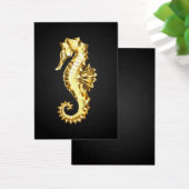 Gold Polygonal Seahorse (Desk)