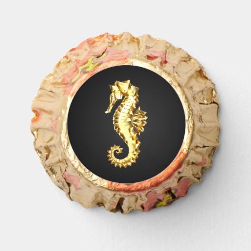 Gold Polygonal Seahorse Reeses Peanut Butter Cups