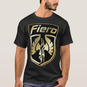 Gold Pontiac Fiero Essential Logo T-Shirt