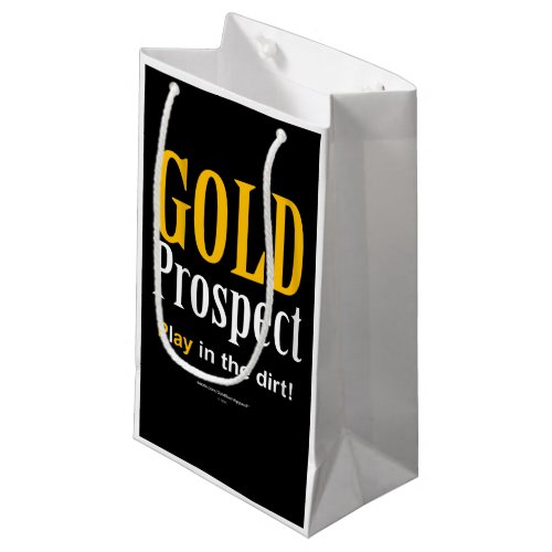 Gold Prospect Small Gift Bag