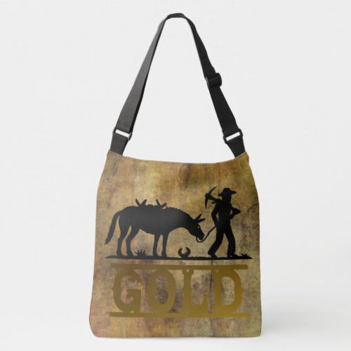 Gold Prospecting Crossbody Bag