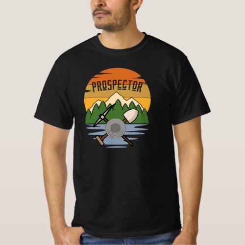 Gold Prospector Miner T_Shirt