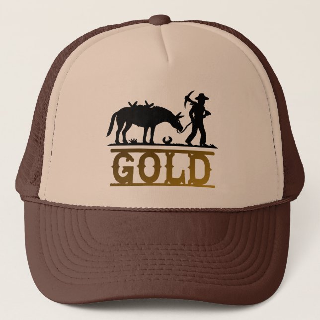 Gold Prospector. Trucker Hat (Front)