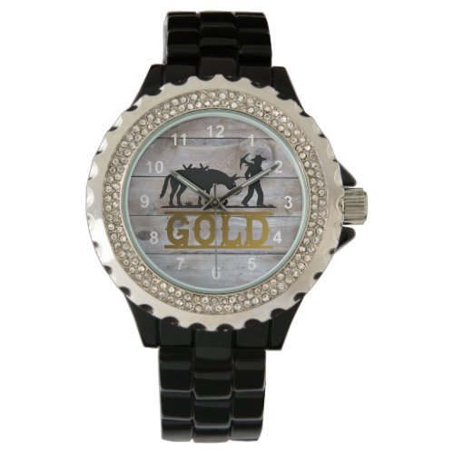 Gold Prospector Watch