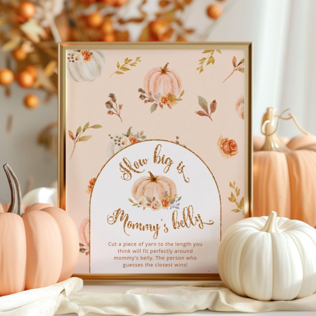 Gold pumpkin how big is mommy's belly game poster (Creator Uploaded)