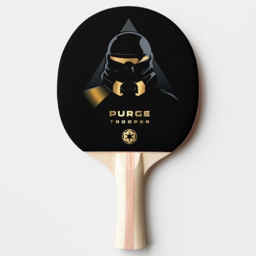 Gold Purge Trooper Ping Pong Paddle