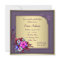 Gold Purple Butterfly Womans 50th Birthday Party