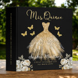Gold Quinceanera Photo Album and Planner<br><div class="desc">Keep your quinceañera memories organized with the Gold Quinceañera Photo Album and Planner 3-Ring Binder. This elegant binder features a stunning gold design, perfect for storing your cherished photos and planning your big day. With its dual functionality, it serves as both a photo album and a comprehensive planner to track...</div>