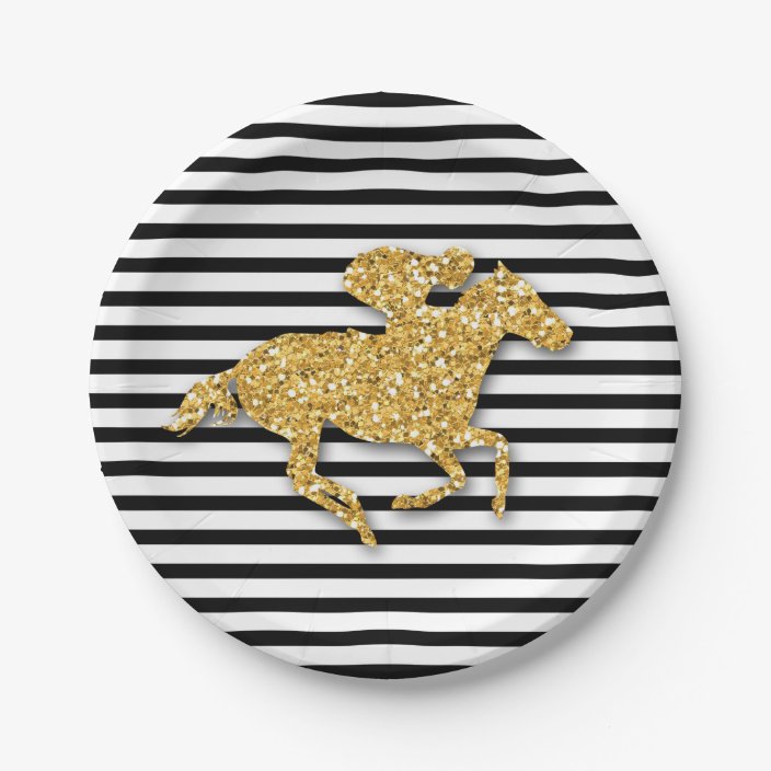 horse paper plates