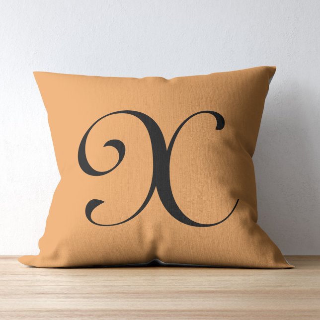 Gold (RAL 1034 Pastel Yellow) Throw Pillow (Creator Uploaded)