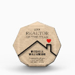 Gold Realtor Acrylic Award<br><div class="desc">Custom acrylic block is fully customizable and can be used for recognition,  appreciation,  retirement,  service award for real estate office,  realtor,  broker,  agent,  you name it. MATCHING items in our store.</div>