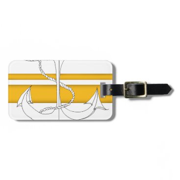 gold rear admiral, tony fernandes bag tag gold rear admiral, tony fernandes bag tag