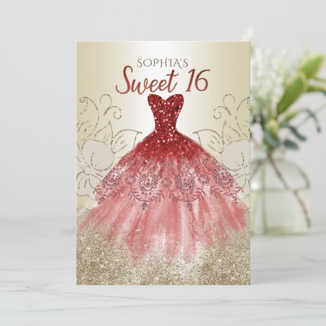 sweet 16 pink and gold dress Off The Shoulder Pink Tulle Ball Gown Sweet 16 Dress Princess Dress Y5 –  Simplepromdress