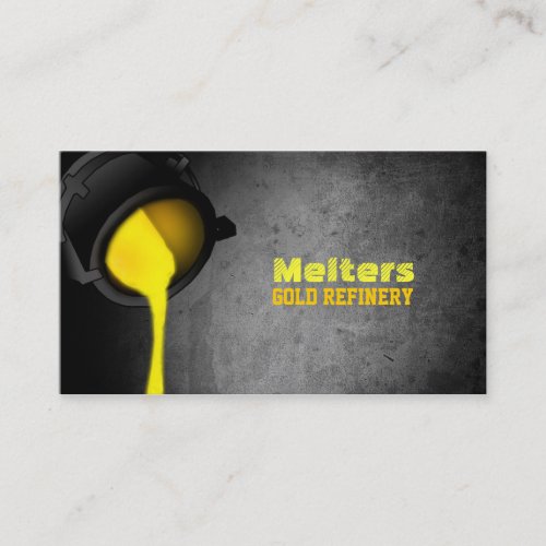 Gold Refinery Business Cards