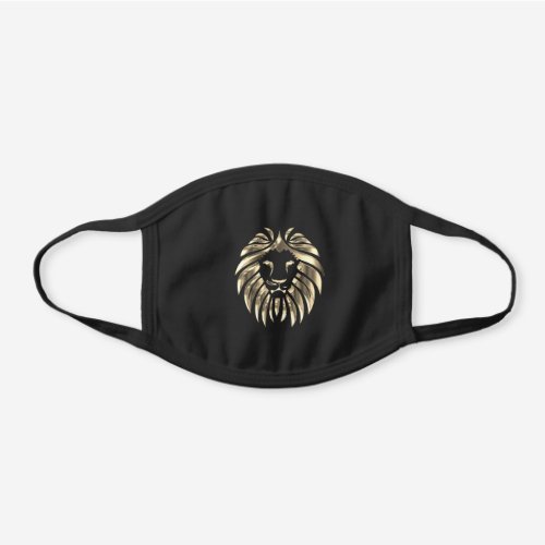 Gold Regal Lion Head face mask