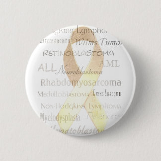 Gold Ribbon Button