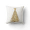 Gold ribbon christmas tree