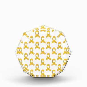 Gold Ribbon Pattern Award