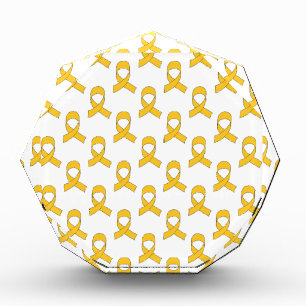 Gold Ribbon Pattern Award