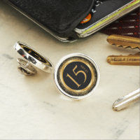 Gold Ring 15 Years Employee Milestone Anniversary