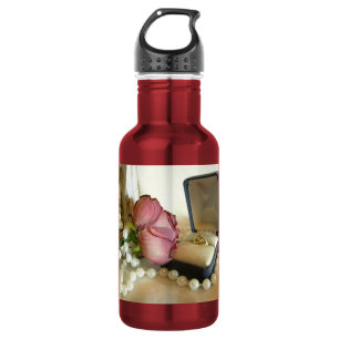 Gold Ring Stainless Steel Water Bottle
