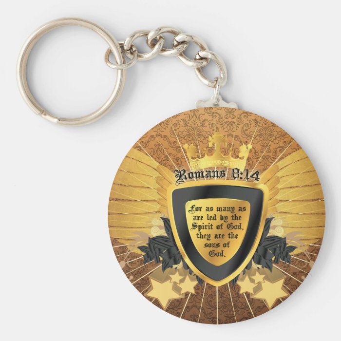 Gold Romans 814, Sons of God Keychains