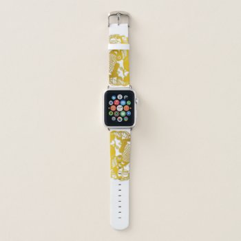Gold Rooster Papercut Chinese Year Zodiac Birthd B Apple Watch Band by The_Roosters_Wishes at Zazzle