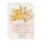 Gold Rose Blush Pink Peony Floral Wedding