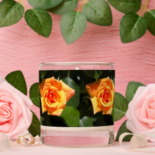 Gold Roses Scented Candle
