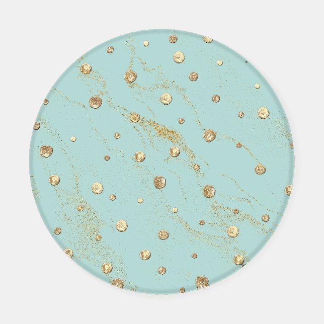Gold Round Coaster Set  (Single)