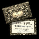 Gold Royalty Gift Certificate at Zazzle