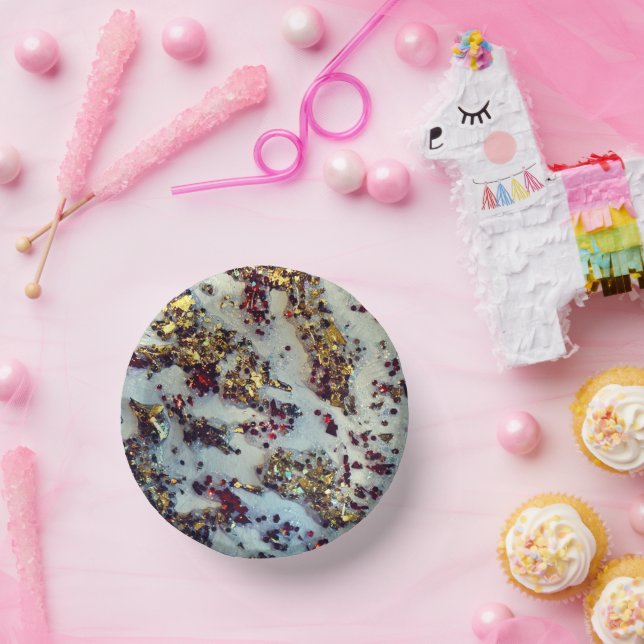 Gold Rush Bowl, 7" Paper Bowl (Party)