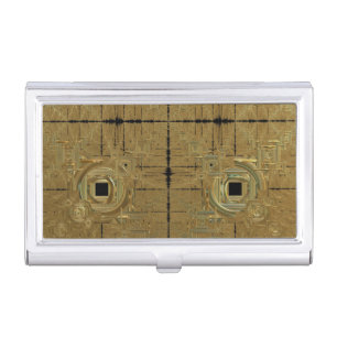 Gold Rush Business Card Holder