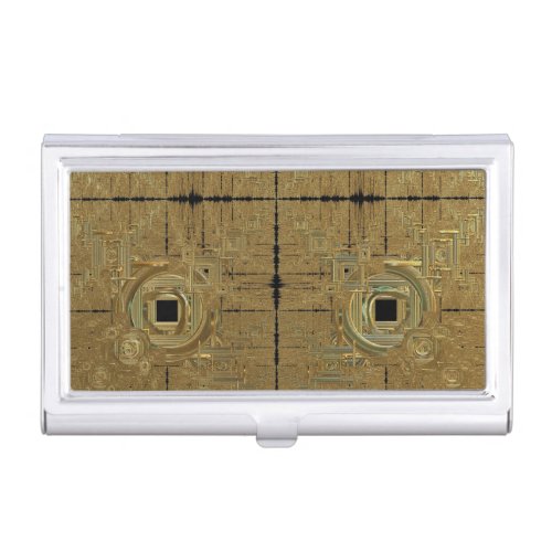 Gold Rush Business Card Holder