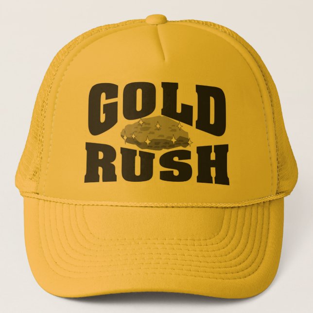 Gold Rush YLW Trucker Hat (Front)