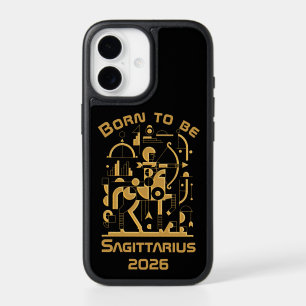 Gold Sagittarius 2026 iPhone 17 Case