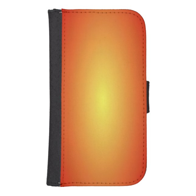 Gold Samsung Galaxy Wallet Case (Front)