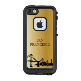 Gold San Francisco Phone Case