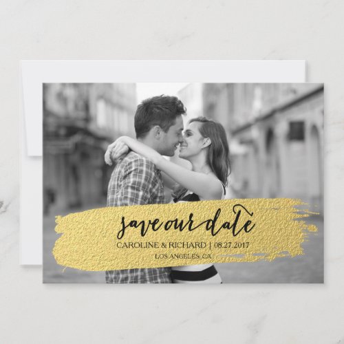 GOLD  SAVE THE DATE