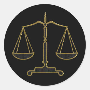 Weighing Scale Scales Of Justice Sticker - Weighing Scale Scales Of Justice  Gold - Discover & Share GIFs