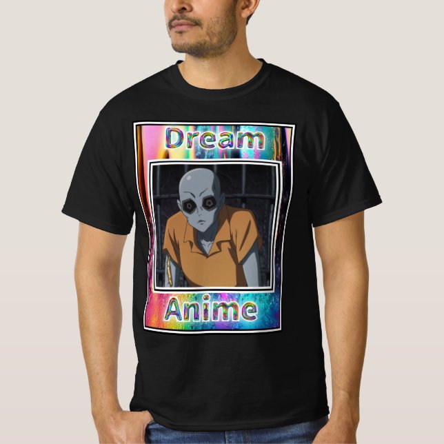 Gold Scar Dream Anime T-Shirt (Front)