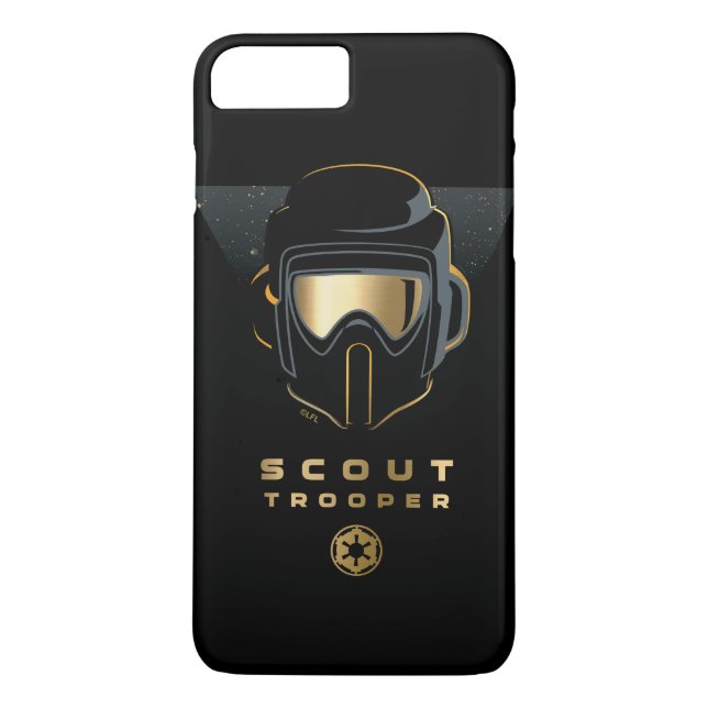 Gold Scout Trooper Case-Mate iPhone Case (Back)