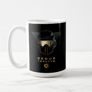 Gold Scout Trooper Coffee Mug