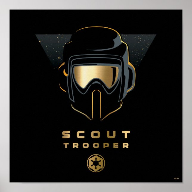 Gold Scout Trooper Poster (Front)