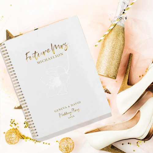 Gold Script Future Mrs Wedding Planner