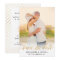 Gold Script Photo Save the Date in Faux Foil
